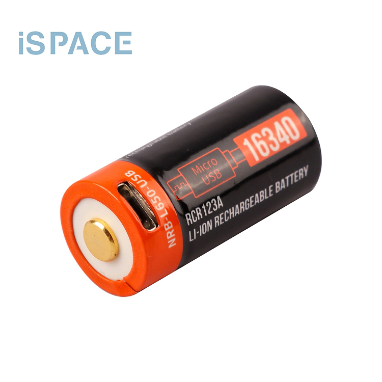 Bateria de liti recarregable de 3,7 V 650 mAh