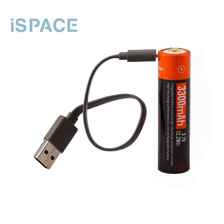 rechargeable 3.7v 3300mah lithium battery